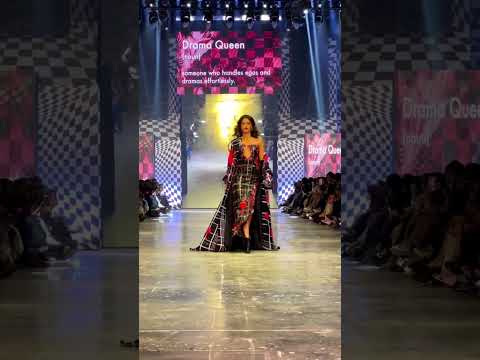 Presenting Ananya Panday as show stopper for Manish Malhotra.