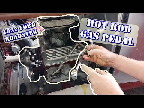 Installing a Universal Hot Rod Gas Pedal - 1932 Roadster - How to
