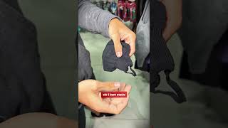 Vídeo de Máscara Trifil lavável dupla camada - Kit 3 unidades - Preta