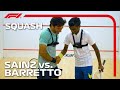 Squash Challenge with Carlos Sainz!