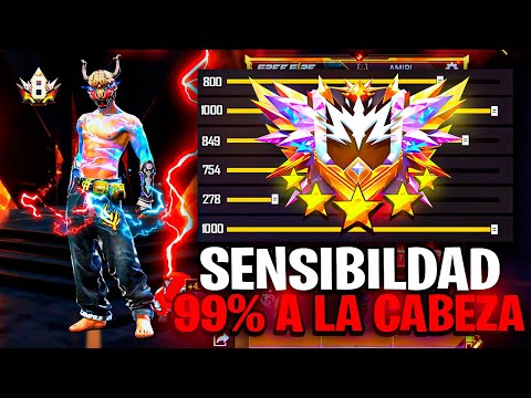 THE BEST SENSITIVITY TO GET ALL RED 👹 IN THE NEW FREE FIRE UPDATE 2026! 🩸