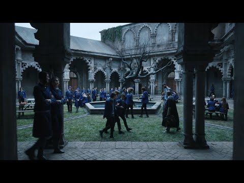 Wednesday Tours Nevermore with Enid | Wednesday S1x01