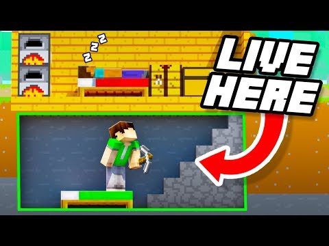 Sub's World - 11 Secret Ways to Live INSIDE your Friends Base in Minecraft!