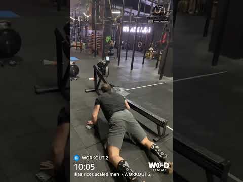 Ilias rizos Athens throwdown 2023 workout2 scaled men