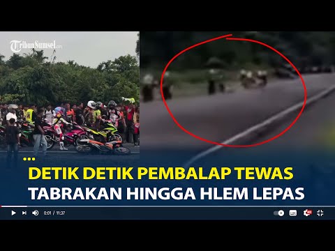 Detik detik Pembalap Tewas Kecelakaan di Zabaq National Circuit Jambi, Tabrakan Hingga Hlem Lepas