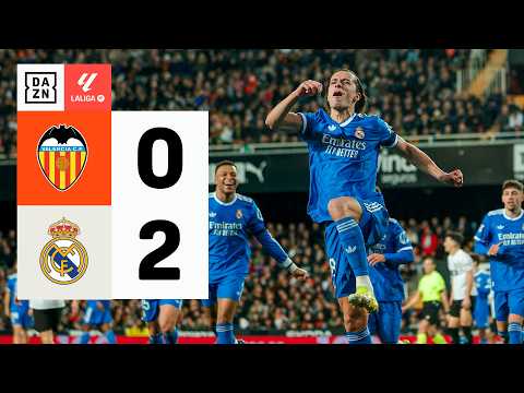 Statistiques Valencia vs Real Madrid - LaLiga 2025/26
