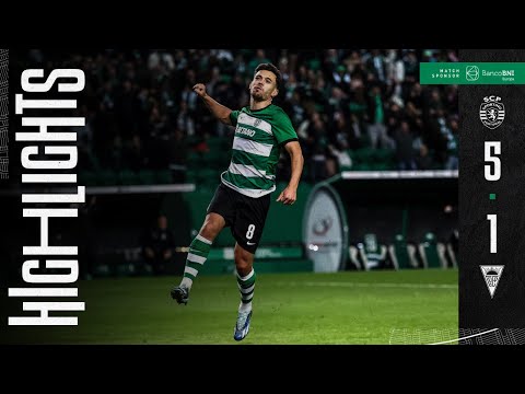 Resumo | Liga Portugal: Sporting CP 5-1 GD Estoril Praia