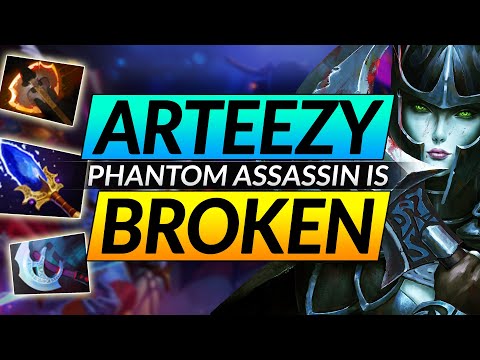The ONLY WAY to be a BROKEN CARRY - Arteezy's Tips and Tricks for Phantom Assassin - Dota 2 Guide