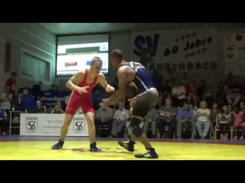 57kg Gr.-röm.: Peter Schütz - Faim Safi 4:0 TÜ 16:1(SV Fahrenbach vs ASV Schaafheim 21:6)