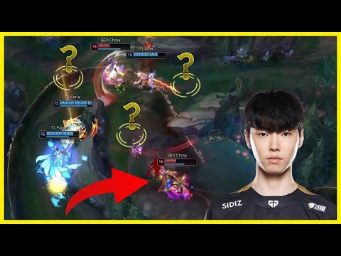 Chovy Crazy LeBlanc Clone Bait Against T1