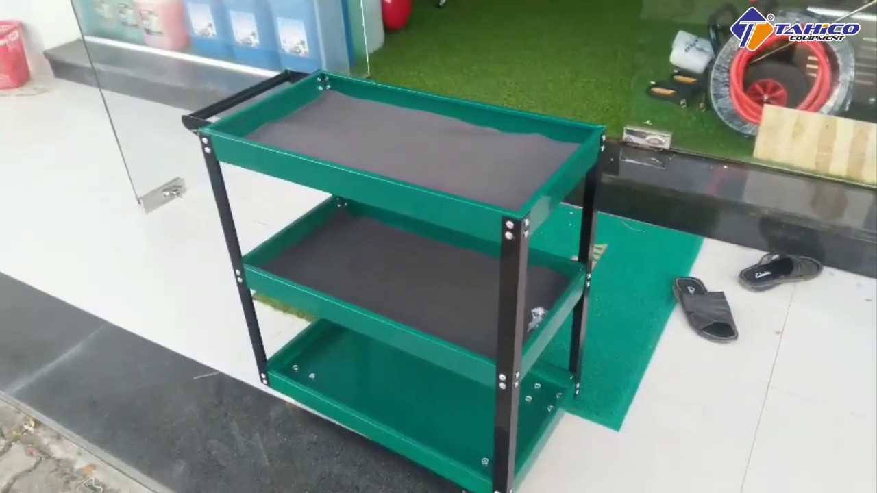 Xe đẩy dụng cụ 3 ngăn XDN1 11