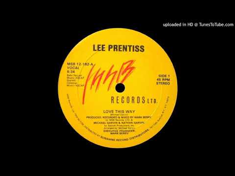 Lee Prentiss - Love this way 12'' (1983)