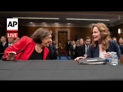 Video Thumbnail: LIVE: Supreme Court Justices Barrett and Kagan testify at Senate hearing on security funding