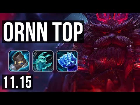 ORNN vs RYZE (TOP) | 4/0/4, 700+ games, 1.2M mastery | EUW Master | v11.15
