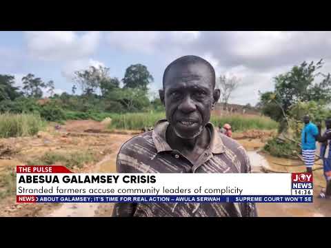 Abesua galamsey crisis: Standard farmers accuse community leaders of complicity.