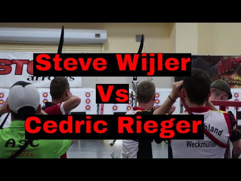 Steve Wijler Vs Cedric Rieger 1/8 Match Indoor Archery Stage 4 Las Vegas 2018