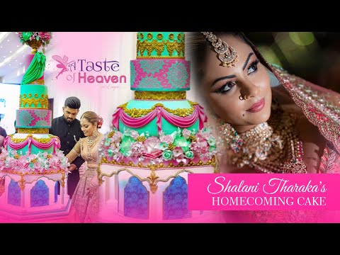 Shalani Tharaka's Homecoming Cake||A Taste of Heaven|| Cakes By Vijitha