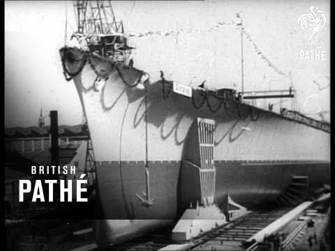 Launching Of 'tirpitz' (1939)