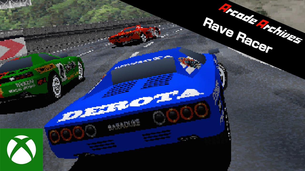 Arcade Archives 2 Rave Racer – Launch Trailer