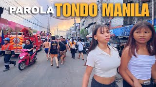MANILA CITY PHILIPPINES-PAROLA TONDO MANILA DURING THE FIRE INCIDENT SCENES [4k] 