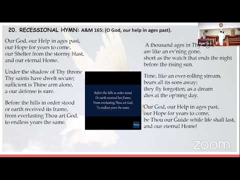 Sunday Service with Revd. Simon Enwereji August 2