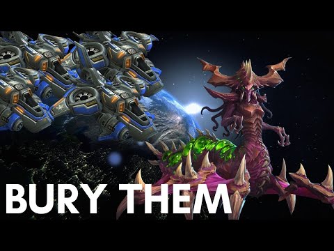 ZAGARA CALLS IN THE AIR SUPPORT - Weekly Brawl [Starcraft 2 Direct Strike]
