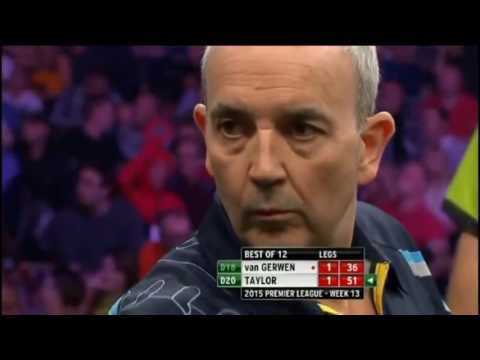2015 Premier League Of Darts Week 13 van Gerwen vs Taylor