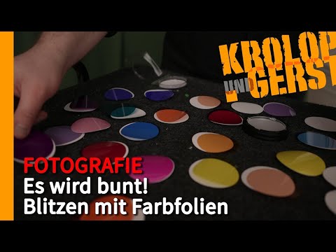 Blitzen mit Farbfolien! 📷 Krolop&Gerst
