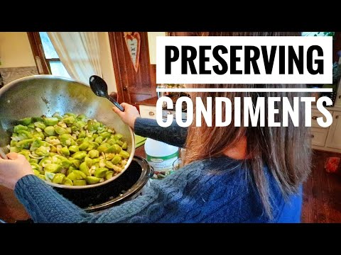AMAZING GREEN TOMATO KETCHUP | Water-bath Canning Recipe