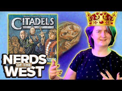 Medieval Capitalism - Citadels Board Game Playthrough!