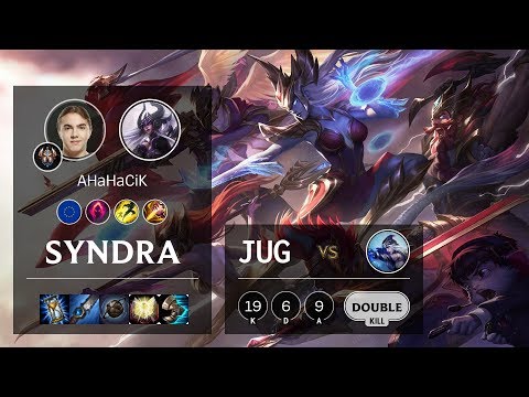 Syndra Jungle vs Ashe - EUW Challenger Patch 10.3