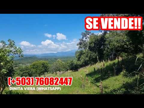 4.76MANZANAS EN SAN SALVADOR $11,500 NEGOCIABLES C/U EN EL PAISNAL 