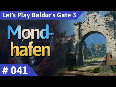 Baldur's Gate 3 deutsch Teil 41 - Mondhafen Let's Play