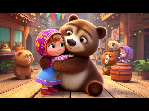 🤗 L’Abbraccio Magico | Fiaba di Masha e Orso