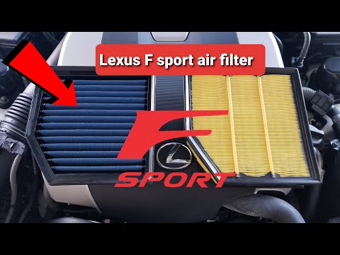 Lexus GS350 F-SPORT JDM Air Filter Installation Guide | IS, RC, GS DIY Tutorial