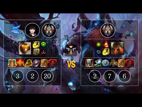 AF Ben Bard vs Nautilus Sup - KR Challenger Patch 10.10