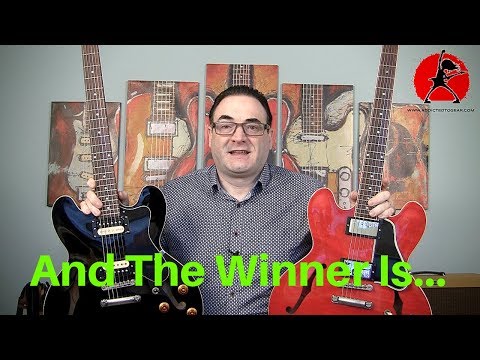 Final Gibson vs Epiphone Shootout Results...Did You Guess Correctly?