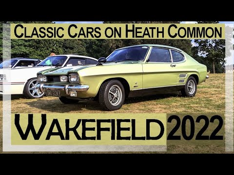 Heath Common Classic Car Show 2022 -In association with Yorkshire Air Ambulance and The Well Project