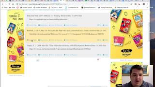 How to create an annotated bibliography with the assistance of bibme.org