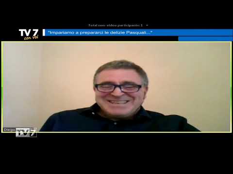 Tv7 con Voi del 8/4/2020 -  Impariamo a prepararci le delizie Pasquali (2 di 3)