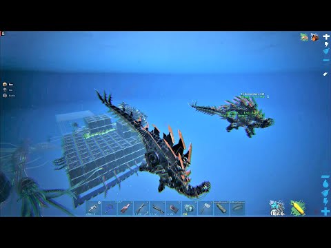 ONLINE Raiding A JUICY Underwater Cube Base! S2 E41 | ARK Small Tribes PvP