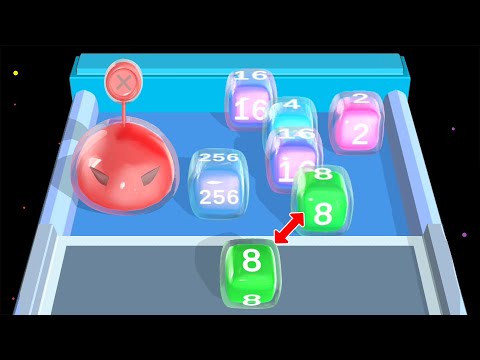 2048 Jelly Cubes Merge 3D