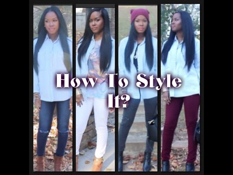 " How to Style It " - Chambray Shirt / 4 Options