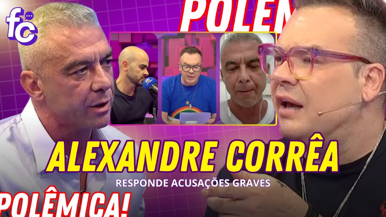 Alexandre Corrêa AO VIVO RESPONDE ACUSAÇÕES GRAVES e EXPÕE toda a verdade! | Felipeh Campos