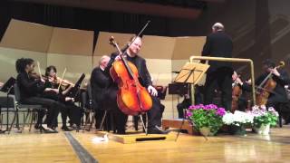Jameson Platte plays Haydn Concerto for Cello in C, Movement 1