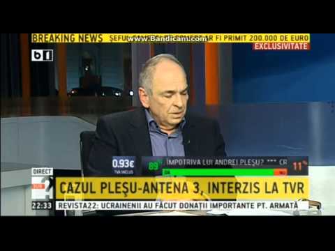 Gabriel Liiceanu despre duplicitatea lui Stelian Tănase, director general al TVR