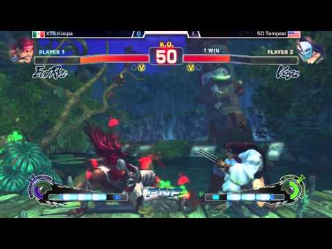 USF4: XTR Koopa vs SD Tempest - Parking Night Fights