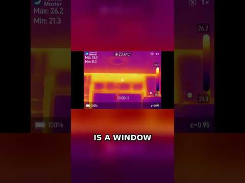 What a Thermal Camera Sees in a 1999 House at Night 🔥