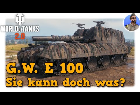 World of Tanks - G.W. E 100 - It can actually do something? - Artillery in everyday life