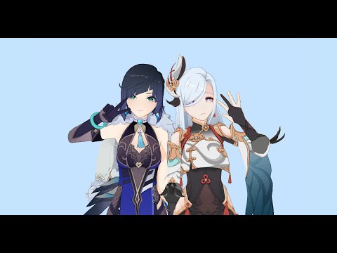 🤍Shenhe X Yelan💙